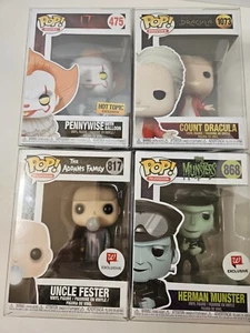 FUNKO POP HORROR BÜNDEL MIT 4 W/Protektoren - Bild 1 von 8