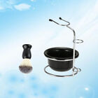 Mens Shaving Set With Bowl, Brush, And Stand For Home Or Barber Shop