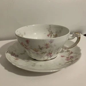 Antique Haviland Limoges Cup And saucer - Picture 1 of 5