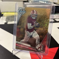 2023 Bowman Chrome U Tyler Buchner Gold Shimmer 36/50! 