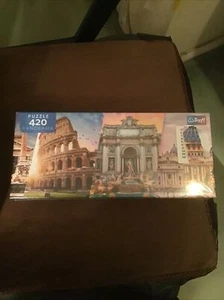 TREFL FAMOUS BUIDLINGS 420 PCE PANORAMA JIGSAW BIRTHDAY CHRISTMAS PUZZLING - Picture 1 of 1