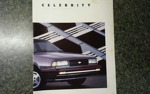 1988 Chevrolet Celebrity Sales Brochure Chevy GM Automobile Literature - Picture 1 of 5