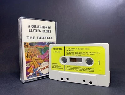 The Beatles A COLLECTION OF OLDIES Cassette **UK 1ST ISSUE 1970** GREEN LABELS - Image 1 of 4