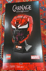 LEGO 76199 Marvel Spider-Man Carnage Mask New in sealed box - Picture 1 of 4