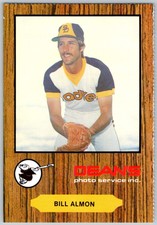 1979 Family Fun Centers Dean's Photo San Diego Padres Bill Almon San Diego