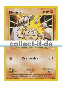 Pokemon Neo Revelation 44/64 - Kleinstein Deutsch - Bild 1 von 1
