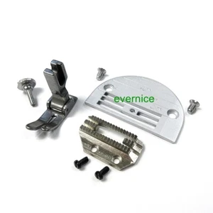 Heavy Duty Needle Plate,Feed Dog,Foot for JUKI DDL-5550 BROTHER CONSEW SINGER ++ - Picture 1 of 2