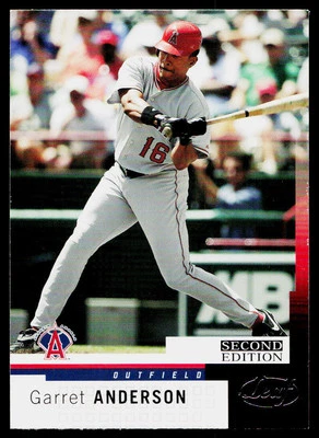 2004 Leaf Garret Anderson #2 Anaheim Angels - Image 1 of 2