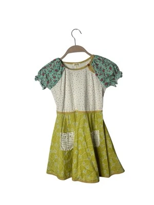 Matilda Jane Alyssa Dress  Girls Friends Forever Bow Pockets Size 6 - Image 1 of 3