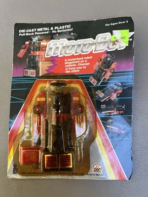 Vintage NOS Moto-Bot Pull Back New Unopened 1984 NIP HTF #29583 Intex Recreation - Image 1 of 2