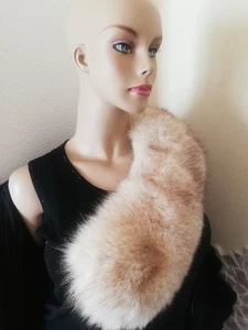 Fuchs? Kragen Pelzkragen Stola Schal Pelz sehr dicht Weihnachten Silvester Winte - Bild 1 von 24