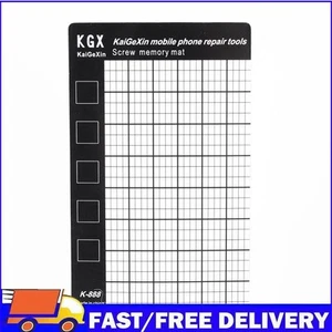 Magnetic Screw Mat Magnetic Storage Pad Disassembly Repair Work Mat for Screws - Zdjęcie 1 z 12