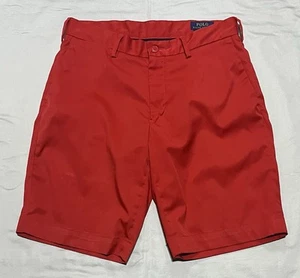 Polo Ralph Lauren Shorts Mens 30 Red Performance Golf Wicking Stretch Adult - Picture 1 of 12