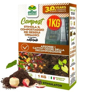 Attivatore Acceleratore di Compostaggio Compostiera per Rifiuti Organici 1 kg - Foto 1 di 10