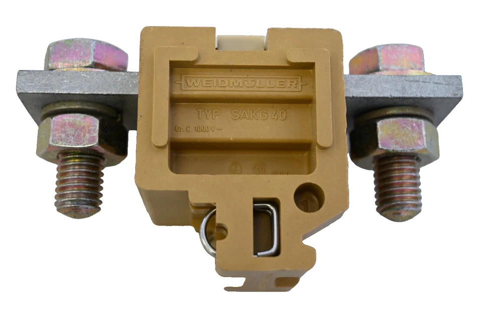 Weidmüller SAKG 40 Durchgangsklemmen 10 Stück Schraubklemmen 1000V - Bild 1 von 4