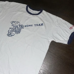 CAMISETA VINTAGE AÑOS 70 XL PADRES MLB TIMBRE CHANCLAS PRINCIPIOS SGA TOYOTA - Imagen 1 de 5