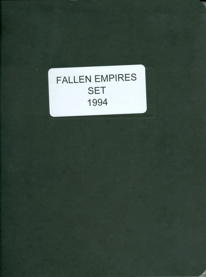 FALLEN EMPIRES  Complete Set  Magic the Gathering   NM to LP  187 cards - Image 1 of 1