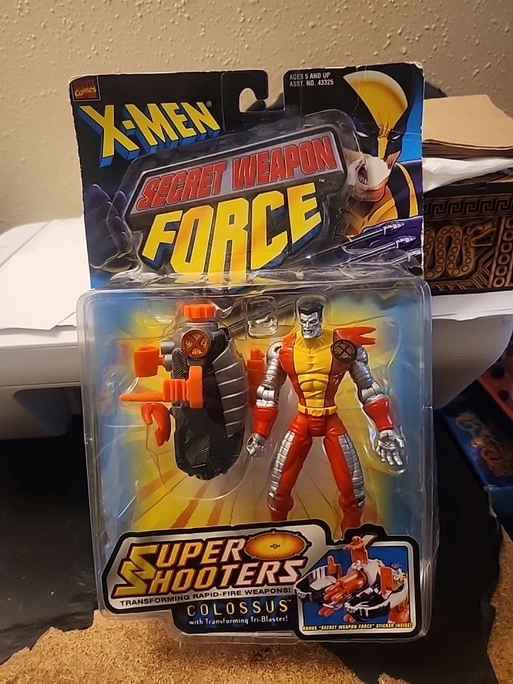 Marvel X-Men Secret Weapon Force Colossus Super Shooters Toy Biz Action Figure - Image 1 of 4
