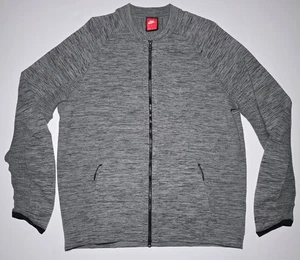 Nike Hombres Gris Cremallera Completa Manga Larga Chaqueta con Mangas Ventiladas Talla XLT - Imagen 1 de 11
