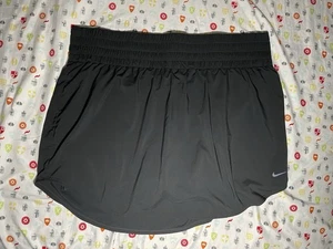 Nike One Damengröße 3X schwarz Dri-FIT ultrahoher Bund Skort FV5569 010 3XL - Bild 1 von 2