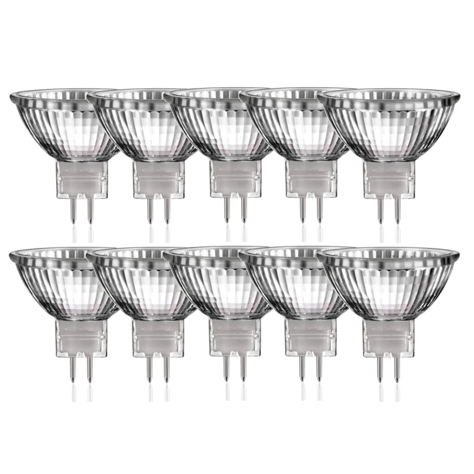 NCC-LICHT 10 X Luminizer Halogène Ampoule MR16 Réflecteur 50W GU5,3 12V 680lm Dimmable