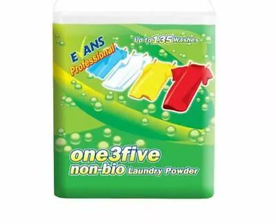 Evans One3five Fragranced Low Foam Non-Bio Laundry Powder Detergent 10Kg • 35.89£