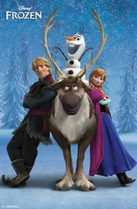 Disney Frozen - Team Poster - Picture 1 of 29
