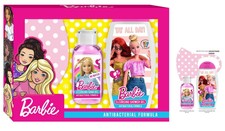 BARBIE bagnoschiuma shampoo + MASCHERINA protettiva + gel igienizzante GIFT SET