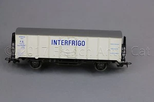 Y363 Pocher train Ho Wagon frigorifique INTERFRIGO Bale FS italia Hgm 563398 - Bild 1 von 6
