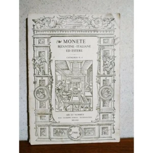 Giuseppe Nascia, MONETE BIZANTINE ITALIANE ED ESTERE. Catalogo 1966. NUMISMATICA - Picture 1 of 9