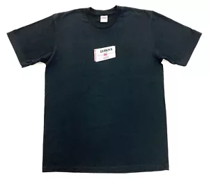 T-shirt Supreme Ludens Cough Drops nera taglia M FW18 - Foto 1 di 12