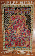 Antique Vintage Kashmir/Persian Crewel Tapestry