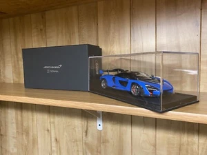 BBR MCLAREN SENNA AZURA BLUE 1/18 #17/50 pc Rare New! - Picture 1 of 7