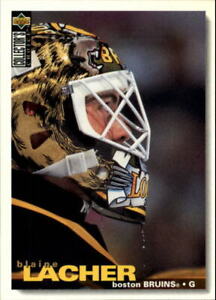 1995-96 Collector's Choice Boston Bruins Hockey Card #22 Blaine Lacher