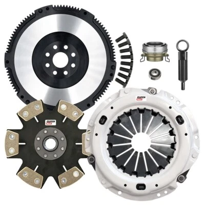 KIT EMBRAGUE CM ETAPA 4 Y VOLANTE CROMADO FORJADO se adapta a SUPRA SC300 2ZGE W58 JDM Foto 1 de 4