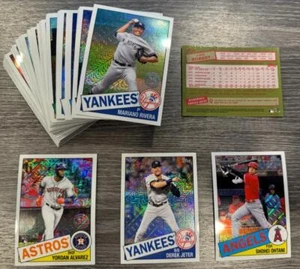 Juego completo de 50 cartas 2020 Topps Update MOJO Silver Pack 35 aniversario 1985 - Imagen 1 de 1