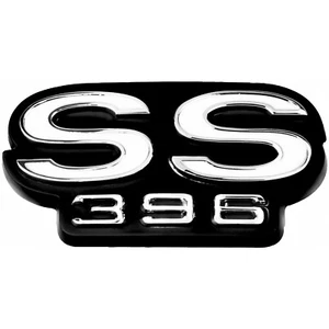 1968 Chevelle Rear Panel Emblem "SS 396" Dynacorn EM4501 - Bild 1 von 1