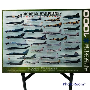 Modern Warplanes Jigsaw Puzzle 1000 pcs Eurographics Sealed - Picture 1 of 6