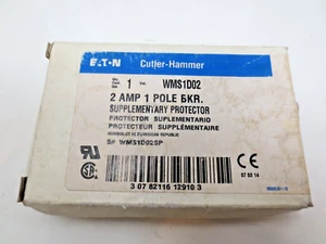 EATON/CUTLER-HAMMER WMS1D02 CIRCUIT BREAKER PROTECTOR - Picture 1 of 3