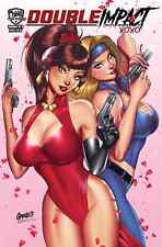 Double Impact #1 Preview Gregbo Trade Variant Cover (A) Black Ops LTD 150
