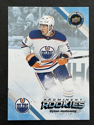DYLAN HOLLOWAY ~ 2023 Upper Deck National Hockey Card Day ROOKIES #NHCD10 - Image 1 of 2