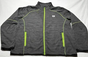 ICP North End Sport Jacket Men's XL Gray Polyester Long Sleeve Full Zip - Picture 1 of 11