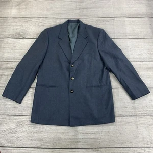 Professional Blazer / Business Jacket Men Size 42 R Dress Suit Jacket - Blue - Picture 1 of 6