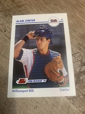 1991 Line Drive Pre-Rookie AA Alan Zinter #648 - Image 1 of 2