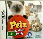 Nintendo Ds "Petz - My Kitten Family" Game With Manual.  !!! Free Postage !!!