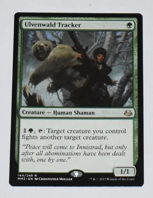 ULVENWALD TRACKER Green Rare Creature AVACYN RESTORED GATHERING CARD - Image 1 of 4