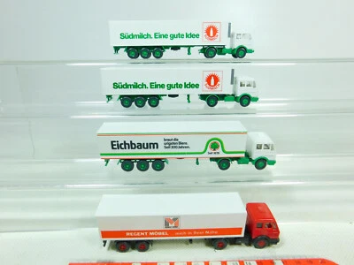 4X H0 1:87 Sattelzug MB: Südmilch + Eichbaum + Regent Molto Buono #BT369-0,5 - Immagine 1 di 4