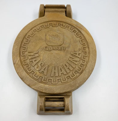 Publicidad coleccionable de prensa de tortilla de maíz Masa Harina Quaker Oats de colección Foto 1 de 4