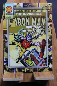 2025 Topps Marvel Chrome 'Iron Man Gold' Iron Man #118 - Picture 1 of 2
