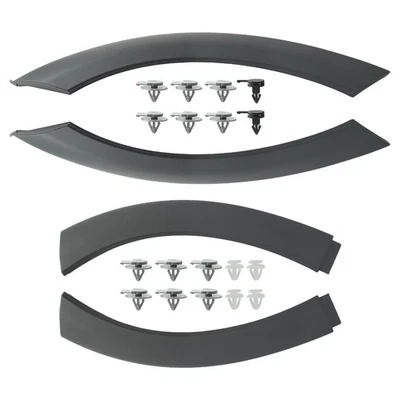 For 2002-08 Mini Cooper Front & Rear Wheel Arch Fender Flares Hood Trim Decor US — 第 1/4 张图片